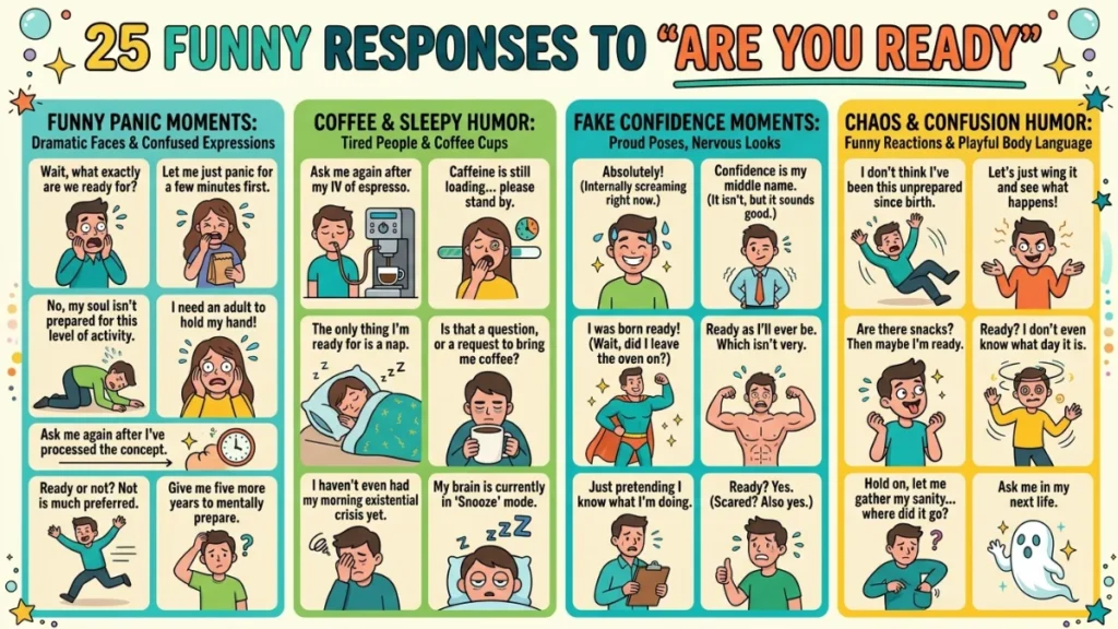 funny responses to are you ready