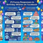 funny responses to birthday wishes on Facebook