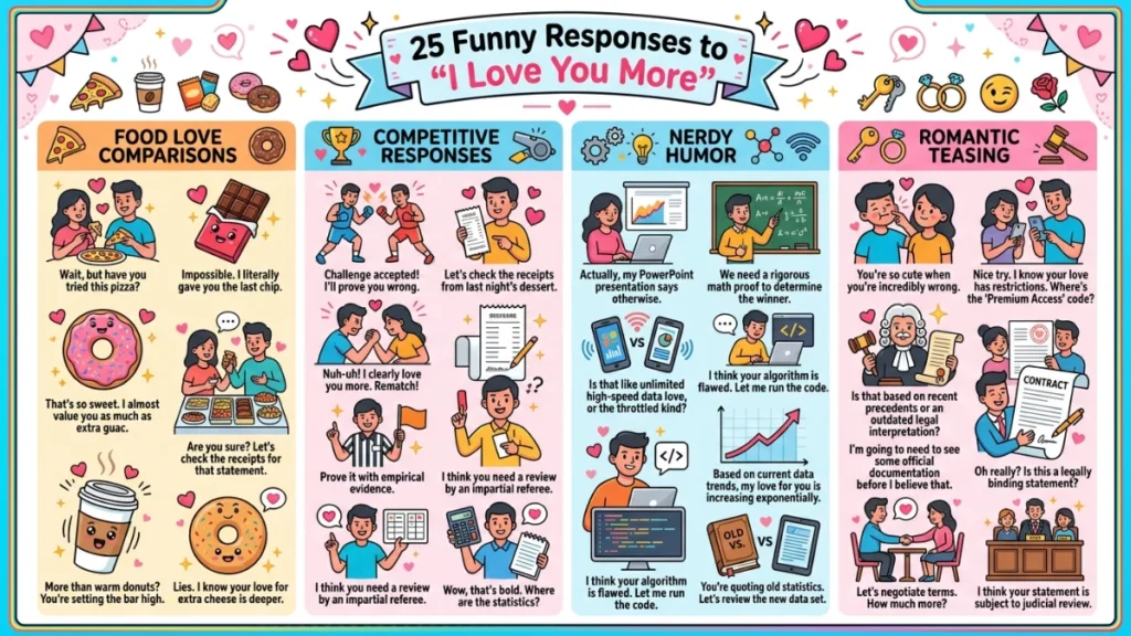 funny responses to i love you more