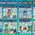 funny responses to living the dream