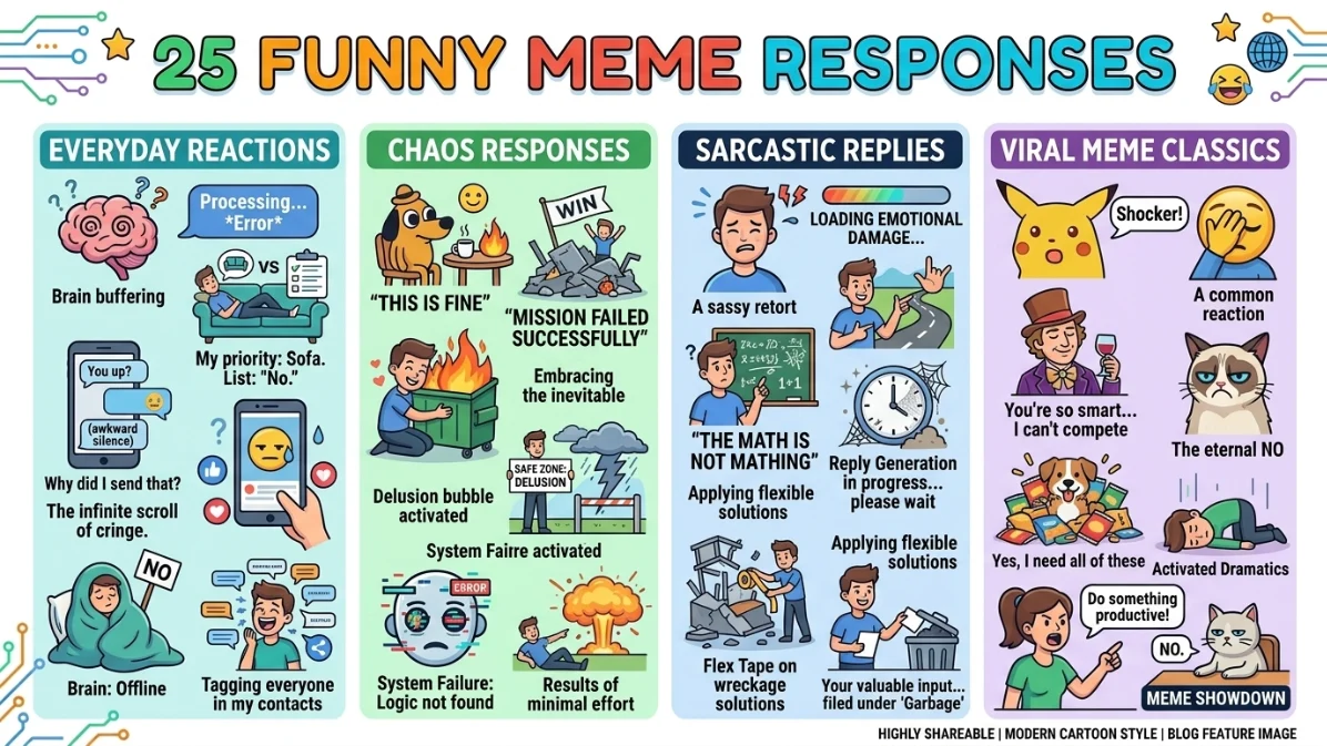 funny meme responses