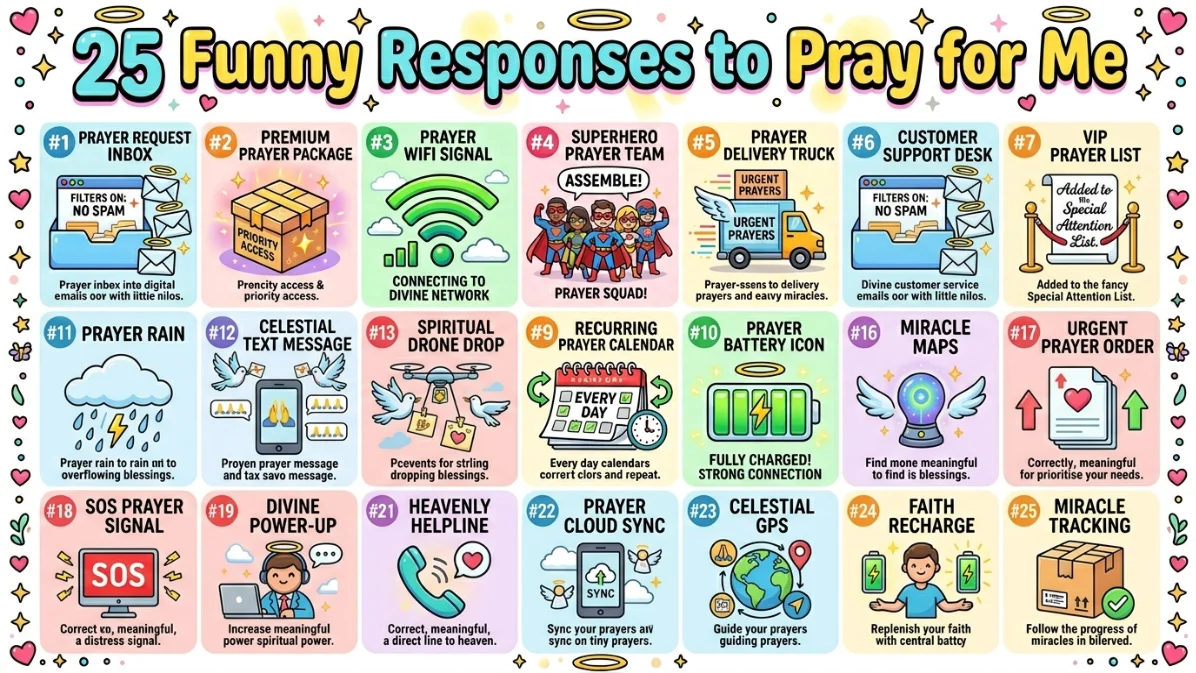 funny response to pray for me