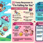 funny responses to I’m falling for you