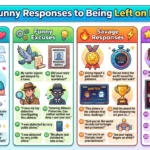 funny responses to being left on read