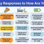 funny responses to how are you