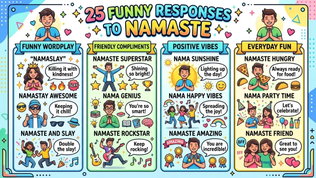 funny responses to namaste