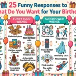 funny responses to what do you want for your birthday
