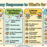 funny responses to what's for dinner