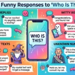 funny responses to who is this