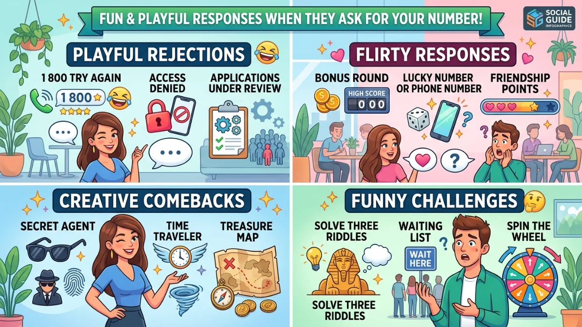 funny responses when a guy asks for your number