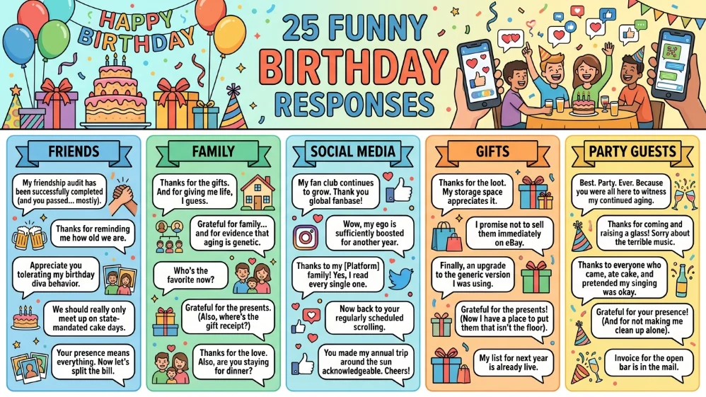 say thank funny birthday thank you responses
