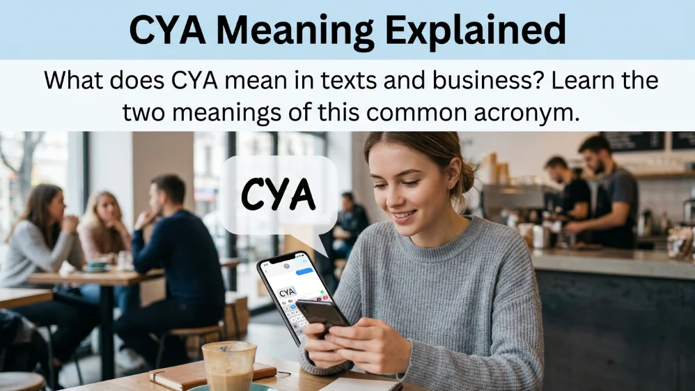 CYA Meaning