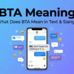bta meaning slang