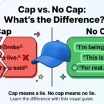 cap slang meaning