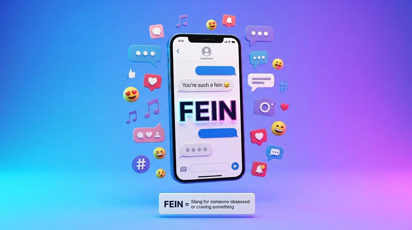 fein meaning slang