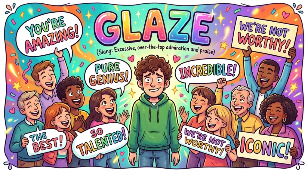 glaze meaning slang