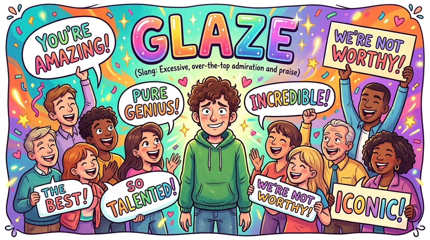 glaze meaning slang