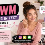 grwm meaning in text