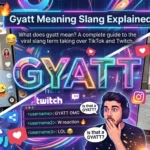 gyatt meaning Slang