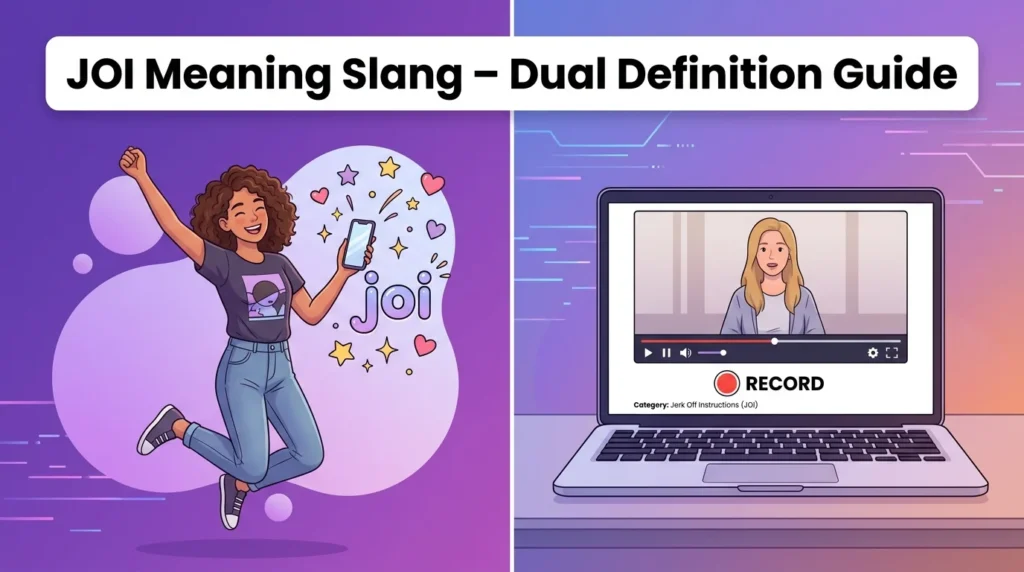 joi meaning slang