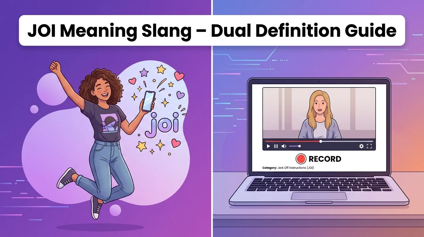 joi meaning slang