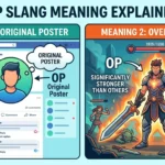 op meaning slang