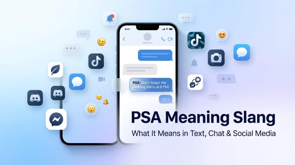 psa meaning slang