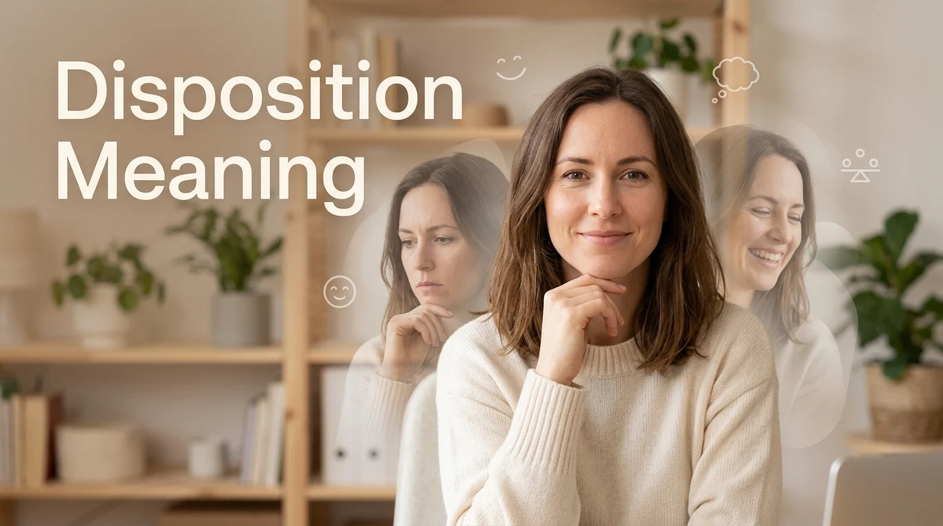 disposition meaning