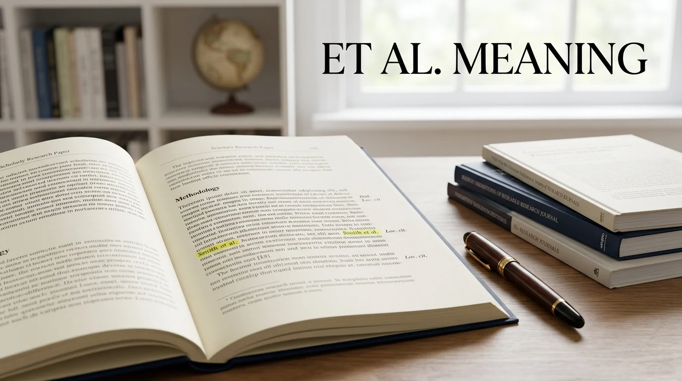 et al meaning