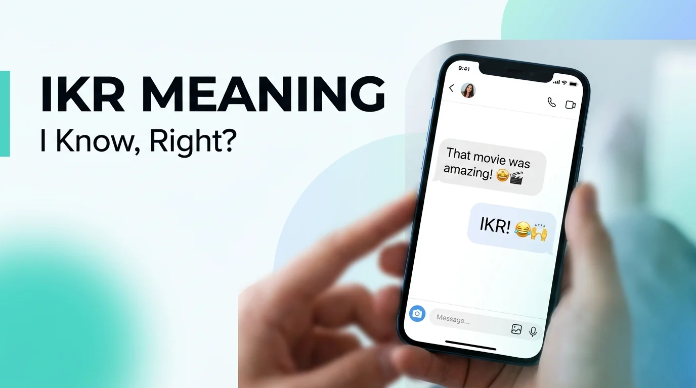 ikr meaning