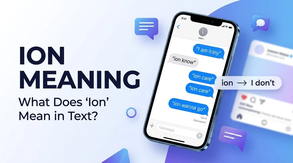 ion meaning