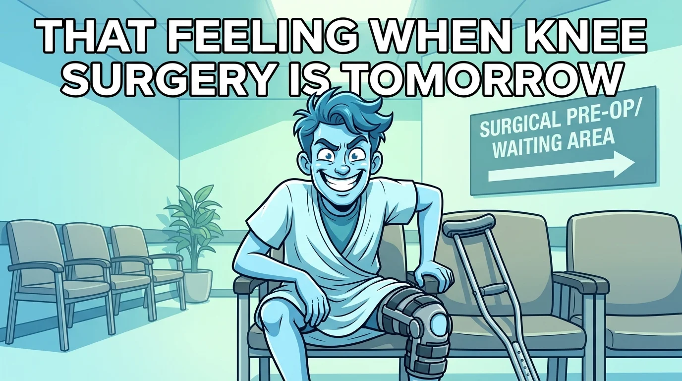 knee surgery meme