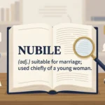 nubile meaning