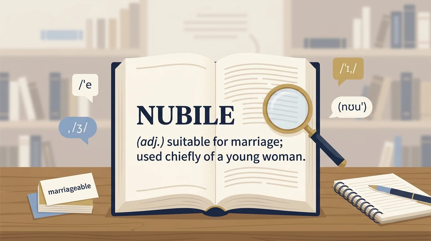 nubile meaning