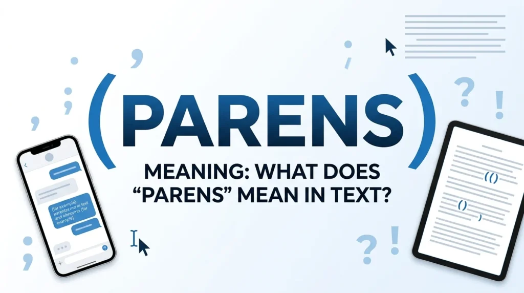 parens meaning
