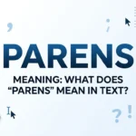 parens meaning
