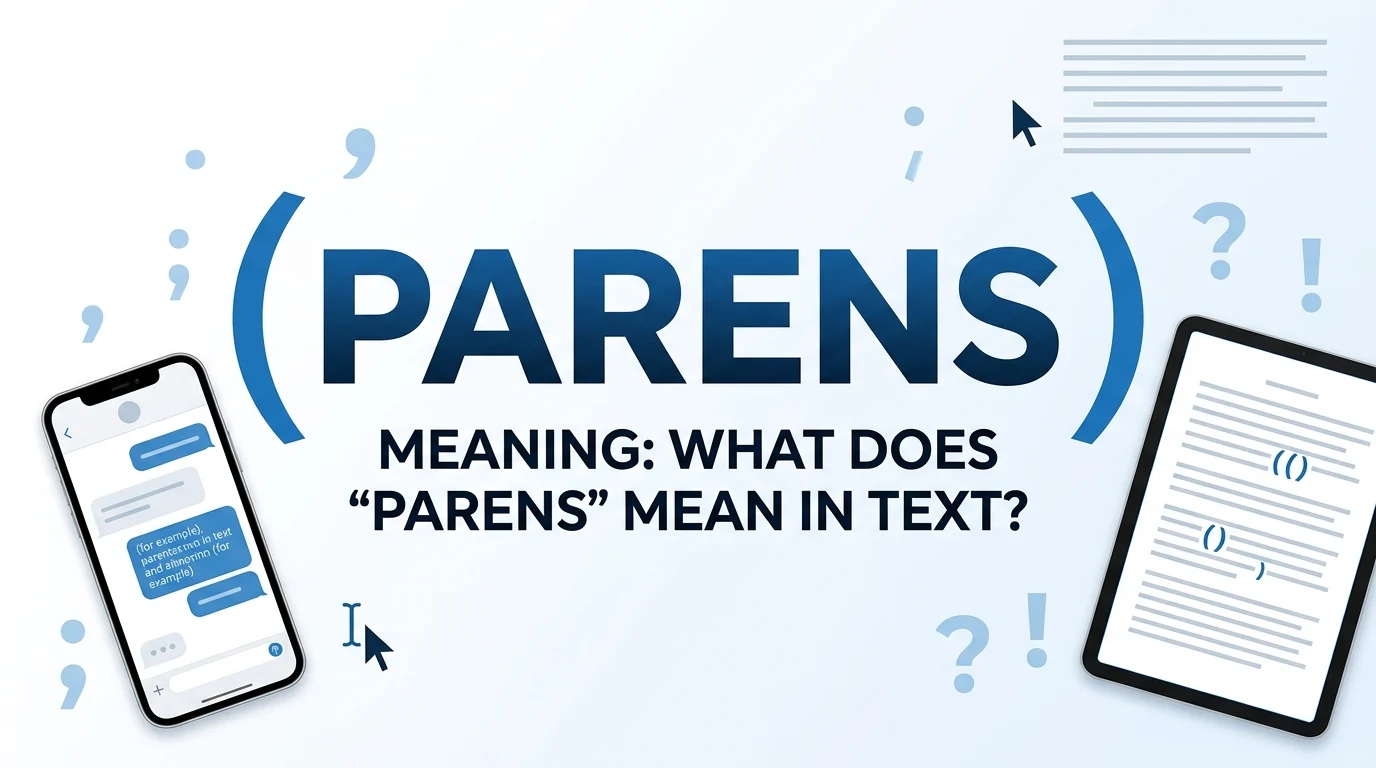 parens meaning