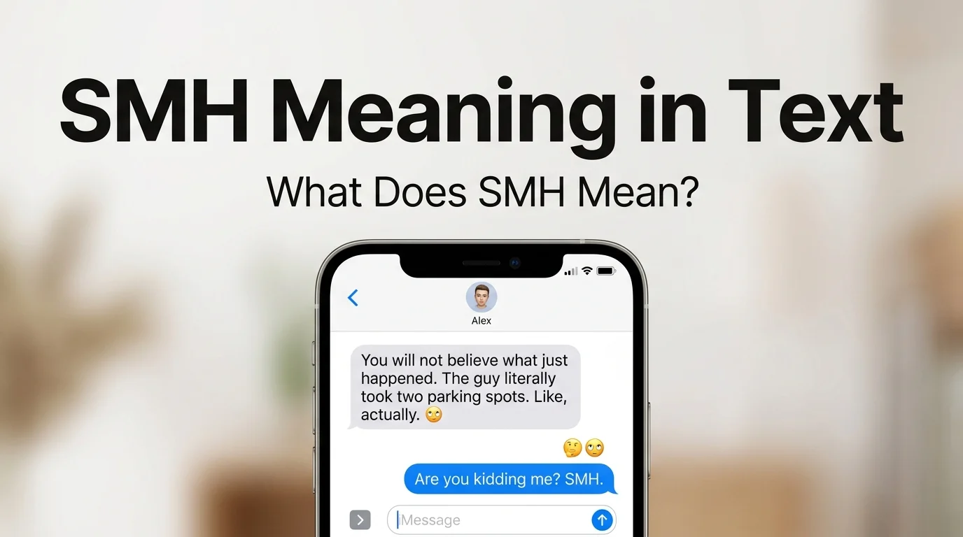 smh meaning in text